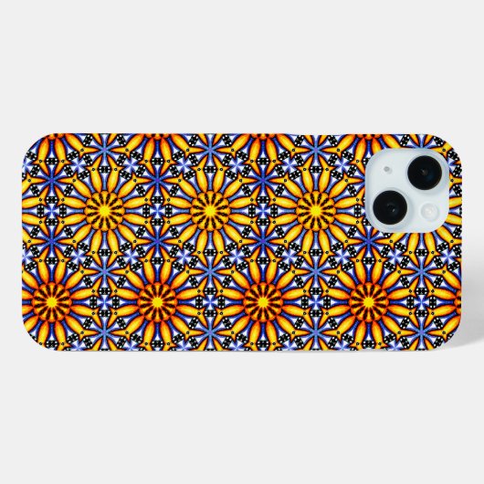 Celestial Sun Mandala Case-Mate iPhone Case (Achterkant (horizontaal))