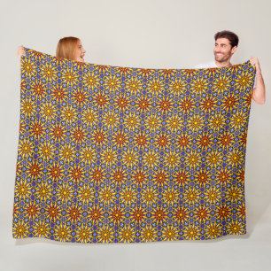 Celestial Sun Mandala Fleece Deken