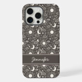 Celestial Sun & Moon Phone Case | Custom Name (Verso)