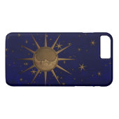 Celestial Sun Moon Stars Night Sky Eclipse Case-Mate iPhone Case (Achterkant (Horizontaal))