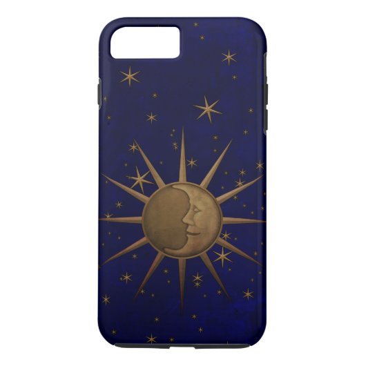 Celestial Sun Moon Sterrennacht Case-Mate iPhone Case (Achterkant)