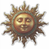 Celestial Sun Sticker (Voorkant)