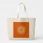 Celestial Sun Terracotta Elegant Tote Bag (Dos)
