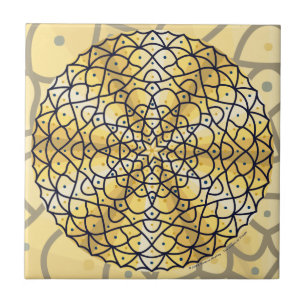 Celestial Sun Tile Tegeltje