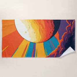Celestial Sunset Beach Towel Strandlaken