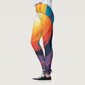 Celestial Sunset – Cosmic Art Activewear  Leggings (Links)