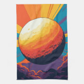 Celestial Sunset Kitchen Towel Theedoek (Verticaal)