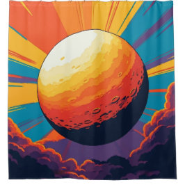 Celestial Sunset Shower Curtain Douchegordijn