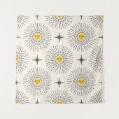 Celestial Sunshine  Pattern Wandkleed (Voorkant)