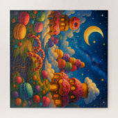 Celestial Sweetsland – Fantasy Puzzel van Maanlich Legpuzzel (Horizontaal)