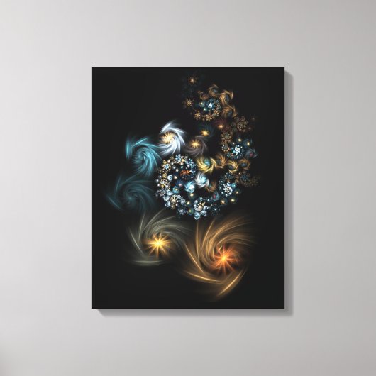 Celestial Swirl Canvas Afdruk (Voorkant)
