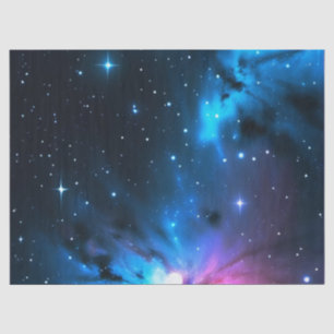Celestial Swirls of Stars Verjaardag Gift Wrap Tissuepapier