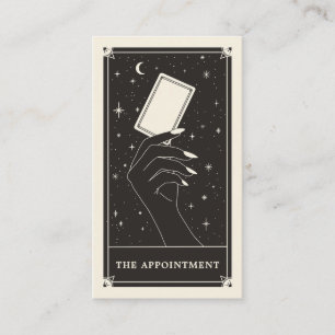 Celestial Tarot Appointment Card Visitekaartje