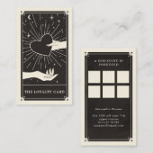 Celestial Tarot boho Discount Visitekaartje (Voorkant / Achterkant)