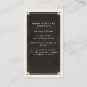 Celestial Tarot Nail-Visitekaartje Visitekaartje (Achterkant)