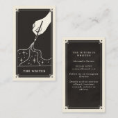 Celestial Tarot Writer Visitekaartje (Voorkant / Achterkant)