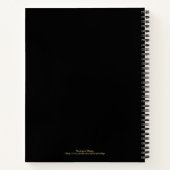 Celestial Tree of Life Sketchbook Notitieboek (Achterkant)