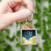 Celestial Uitzicht Stars and Clouds Sleutelhanger (Hand)