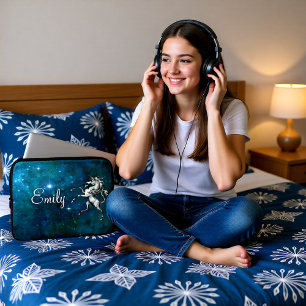 Celestial Unicorn Laptop Sleeve
