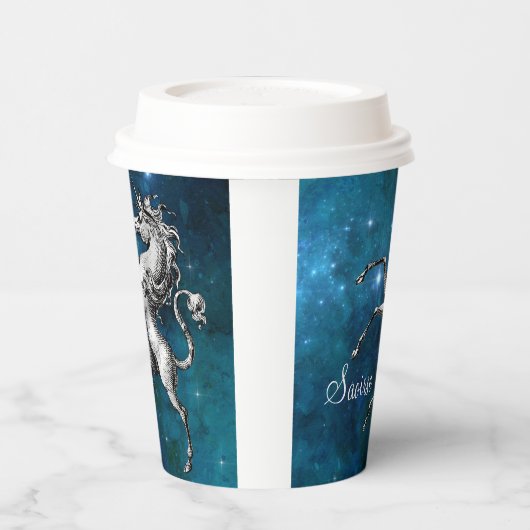 Celestial Unicorn Papieren Bekers (Links)