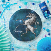 Celestial Unicorn Papieren Bordje (Feest)