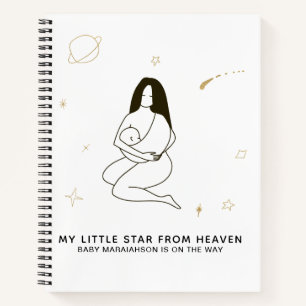 *~* Celestial verlosster Doula geboorte Zwangersch Notitieboek