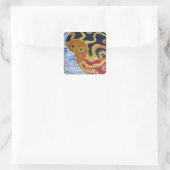 Celestial Vierkante Sticker (Tas)