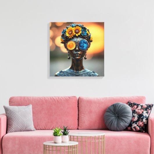 Celestial Vision Canvas Afdruk (Insitu (Woonkamer))