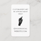 Celestial visitekaartje (Achterkant)