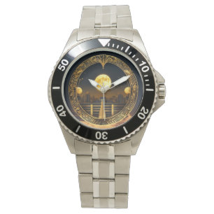 Celestial Voyage: Zwaartekracht-geïnspireerde Ruim Horloge