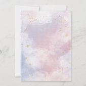 Celestial Wedding Invitation | Constellations Kaart (Achterkant)