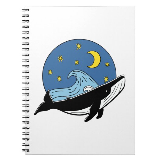 Celestial Whale Notitieboek (Voorkant)