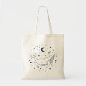 Celestial Whale Tote Bag (Voorkant)