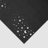Celestial White Stars thema Tissuepapier (Detail)