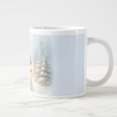 Celestial Winter Angel Lantern of Comfort Extra Grote Beker (Rechts)