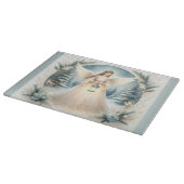 Celestial Winter Angel Lantern of Hope Snijplank (Hoek)