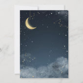 Celestial Winter Wedding Invitation | Navy & Gold (Dos)