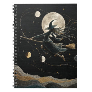 Celestial Witch Moon Fasen Notitieboek