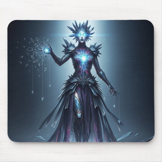 Celestial Witch Mousepad voor Spooky Vibe Muismat (Voorkant)