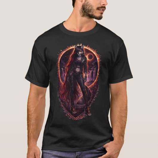 Celestial Wolf T-shirt (Voorkant)