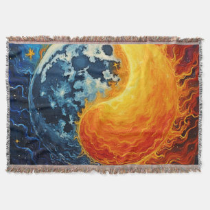 Celestial Yin Yang Art Deken