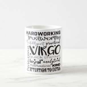 Celestial Zodiac Sign Mok/Maagd Beschrijving Koffiemok