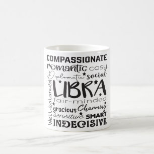 Celestial Zodiac Sign Mok/Weegschaal Beschrijving Koffiemok