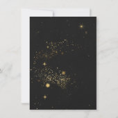 Celestial Zodiac Signs Wedding Invitation Kaart (Achterkant)