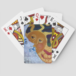 Celestiale fietskaarten pokerkaarten