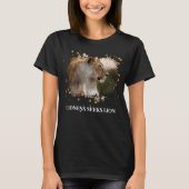 *~* Celestiale gouden artistieke AP23 LIONESS Art T-shirt (Voorkant)