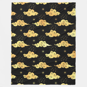 Celestiale nachthemel fleece deken