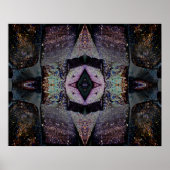 CELESTICA 2 Psychedelische Abstracte Meditation Ar Poster (Voorkant)