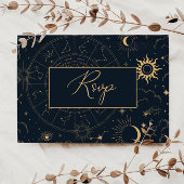 Celestile herinnering RSVP Uitnodiging Briefkaart