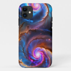“Celestium” - Nevel en sterrenstelsels iPhone 11 Hoesje
